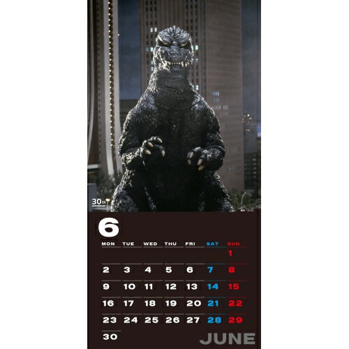【送料込み】【取寄商品】 2025年カレンダーゴジラ 70周年記念25CL-0039[11/2発売]