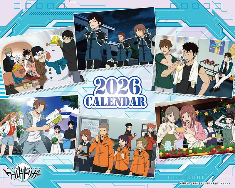 【送料込み】【取寄商品】 2026年カレンダー卓上 ワールドトリガー26CL-0028[10/18発売]