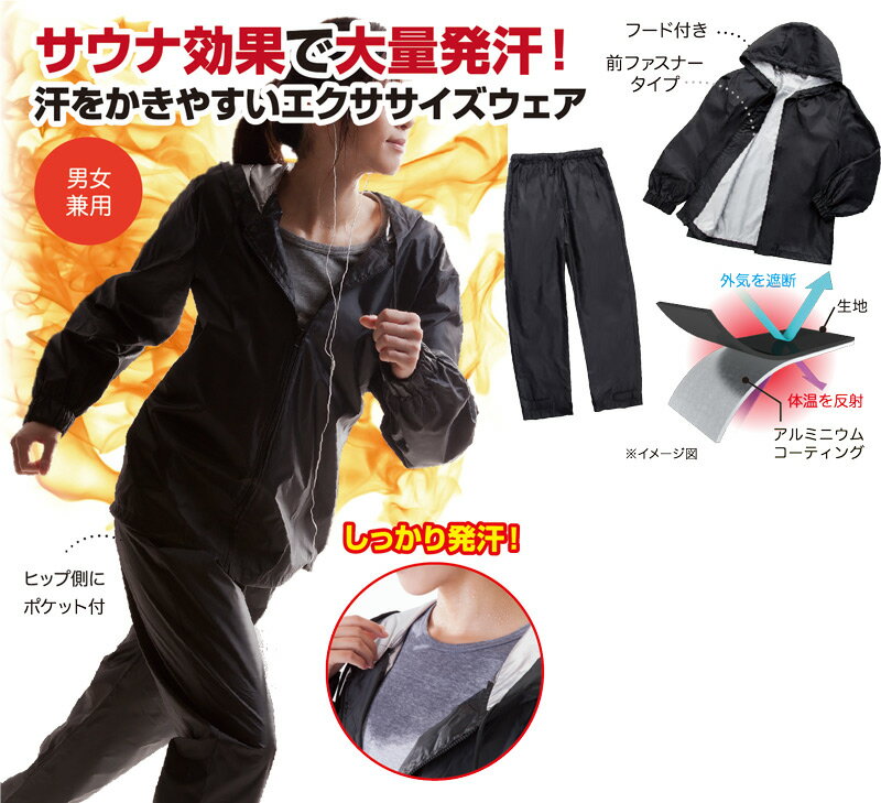 シェイプエクササウナスーツ