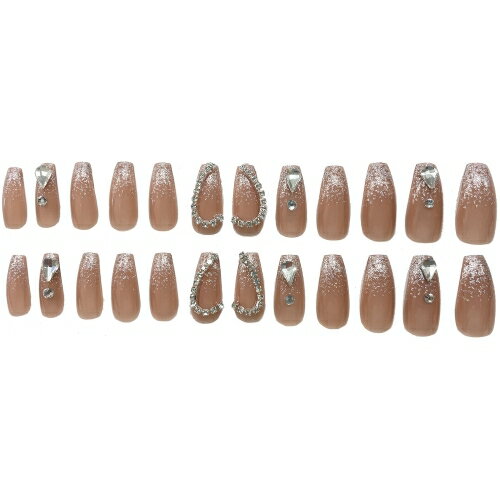 【送料無料】 ネイルチップ　(J-NLTP-23)ヒラ商