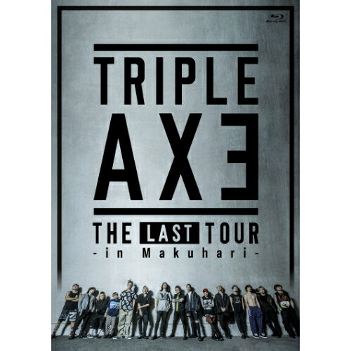 BD / TRIPLE AXE / TRIPLE AXE THE LAST TOUR -in Makuhari-(Blu-ray) (通常盤) / PCXP-51186