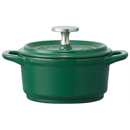 ココット鍋 12cm (グリーン)スケーター(Skater)【送料無料（沖縄・離島送料別）】