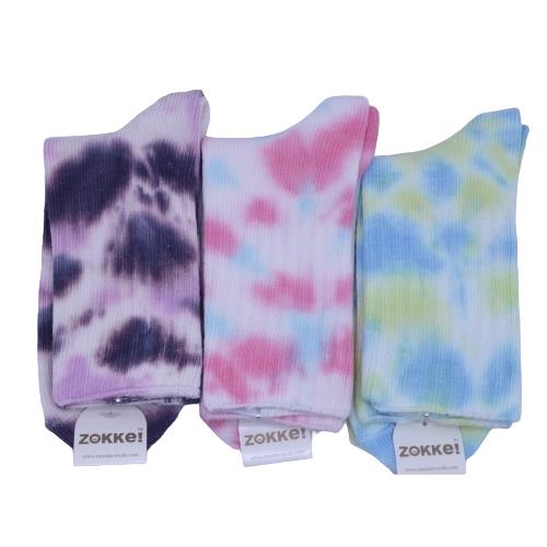 【送料無料】 クルーソックス(パープル、ピンク、ブルー)(23-25cm)(3足セット)みっとめるへん社 【送料無料】 クルーソックス(パープル、ピンク、ブルー)(23-25cm)(3足セット)みっとめるへん社