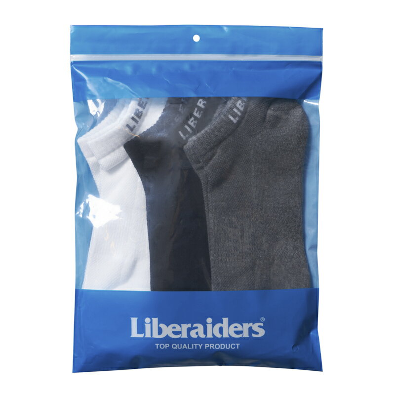 LIBERIDERS 3-PACK EVERYDAY SOCKS〔エブリデイソックス〕