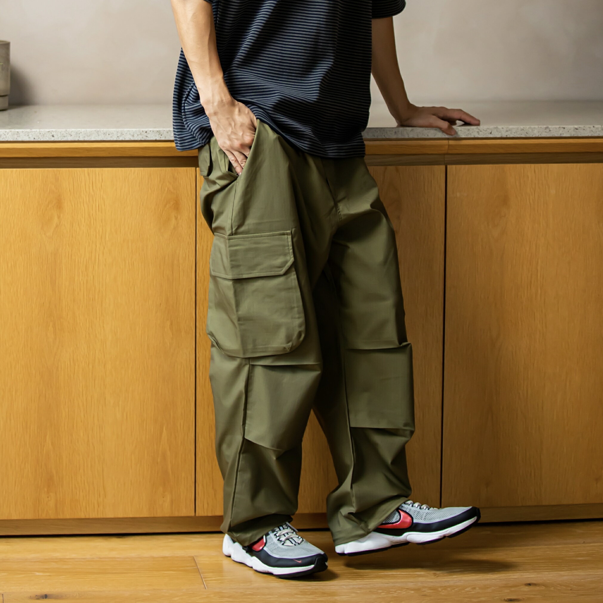 樂天商城 - 430 FOURTHIRTY フォーサーティー ESLOT CARGO PANTS [エスロット カーゴ パンツ]
