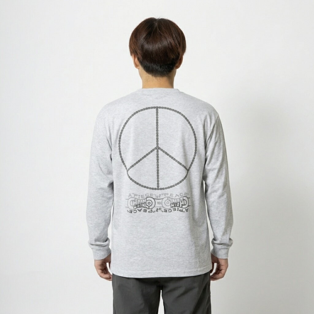 樂天商城 - 430 FOURTHIRTY フォーサーティー “A PIECE OF CHAIN CONNECT PEACE” L/S TEE [チェーンコネクトティー]