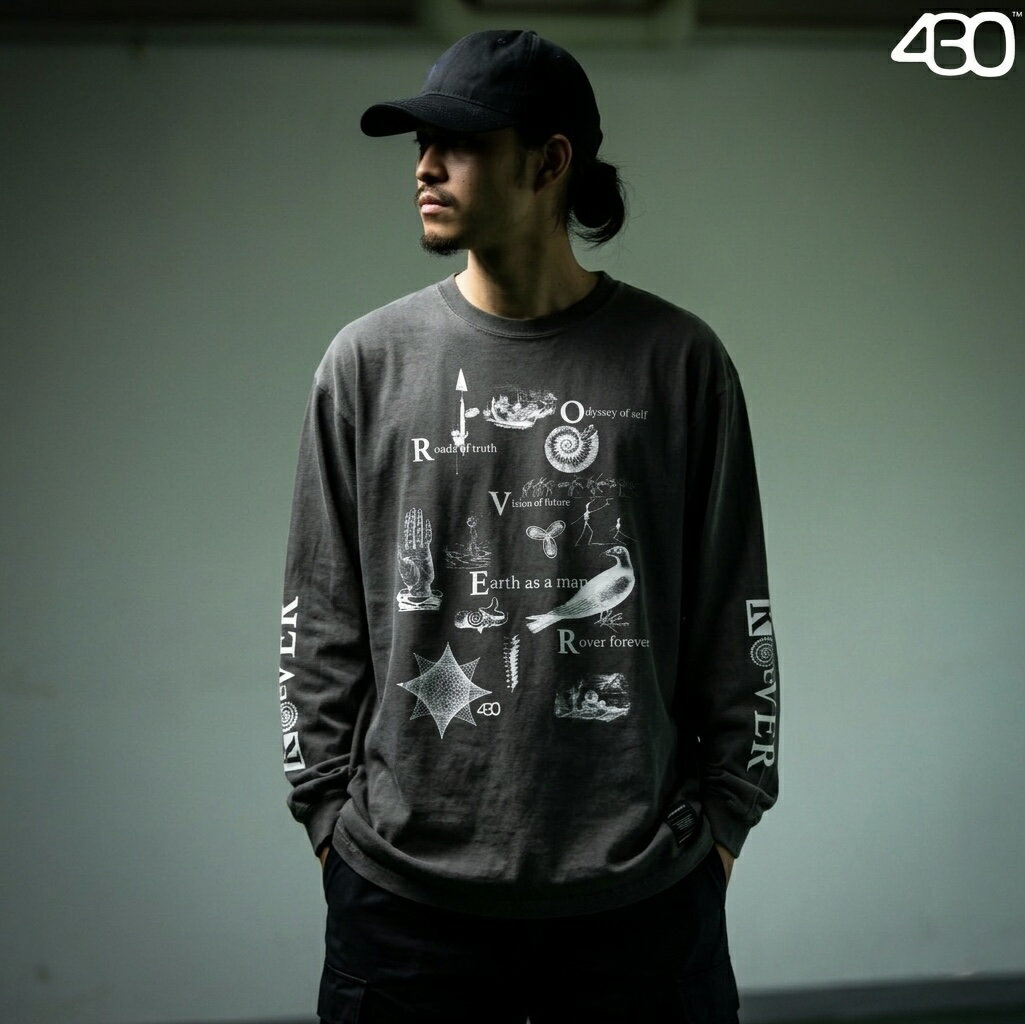 樂天商城 - 430 FOURTHIRTY フォーサーティー AF “R O V E R” L/S TEE [ローバーティー]