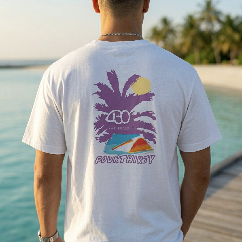 430 FOURTHIRTY フォーサーティー SF "PARAISO" S/S TEE ［パライソティー］