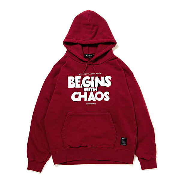 【新春 FINAL SALE 】《SALE 40%OFF 定価 16,830円 税込》430 FOURTHIRTY フォーサーティー AF "BEGINS WITH CHAOS" P/O PARKA [ビギン..