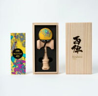 Bank of Craft×西陣織×430 KENDAMA けん玉 風神雷神 能衣短冊 京都 ブナ素材