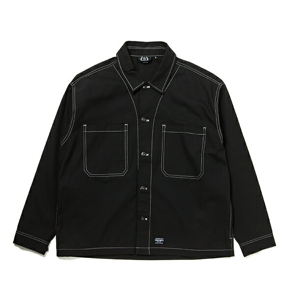 UTILITY SNGL JACKET WO/EMB 430 fourthirty メンズ　レディース　ユニセックス　ジャケット　長袖　シャツ　シンプル　ライトジャケット　ストリートファッション