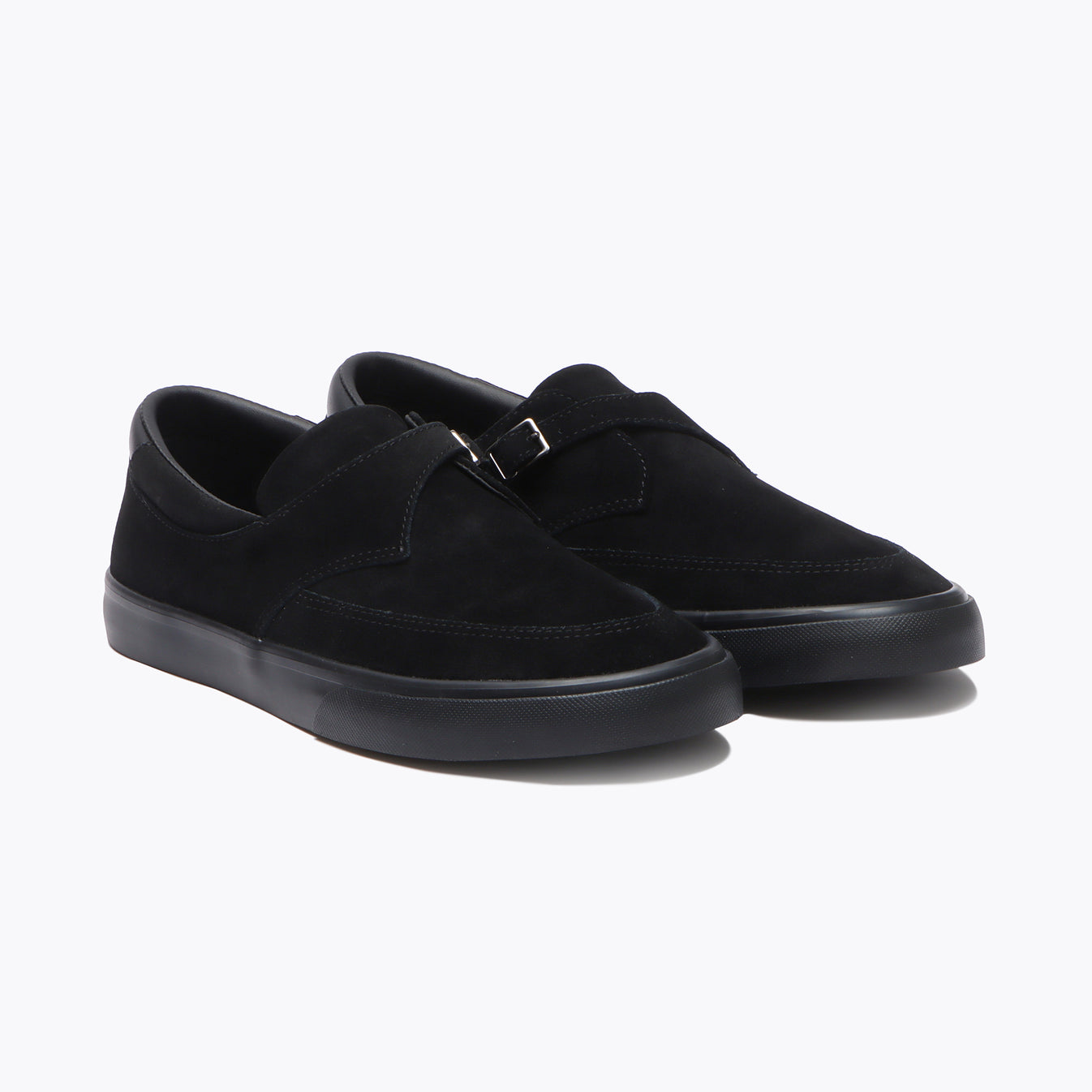 GRAVIS SKATEBOARDING REVERSE MONK STRAP - BLACK/BLACK グラビス スケートボード