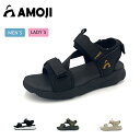 【AMOJI】【全国送料無料】 アモジ スポーツサンダル メンズ レディース サンダル 厚底 超軽量 防滑 夏 歩きやすい 通勤通学 美脚 旅行 水陸両用 履き...