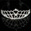 【普通郵便送料無料】キラキラティアラウェディング 結婚式にぴったりアクセサリー、華やかに演出!☆ キラキラティアラ ブライズメイド