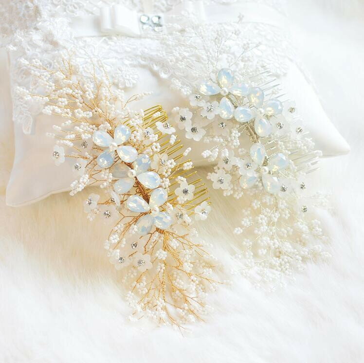 ウエディングヘッドドレス・ヘアコサージュ/.演奏 会.謝恩会.成人式.パーティーに最適ヘッドドレス　　..