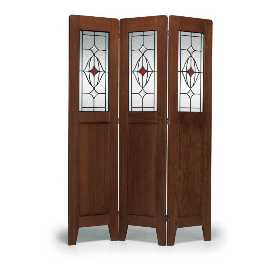 スクリーン パーテーション おしゃれ 衝立 ステンドガラス 3連 高さ160cm