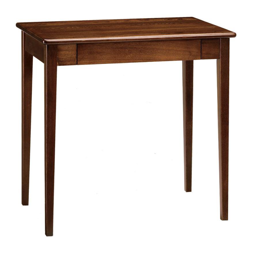 乐天商城 - デスク 机 木製デスク スリム 幅75cm ブラウン dk-9013-br 幅750 奥行450 高さ720mm 作業デスク デスク 机 パソコンデスク 学習机 作業机