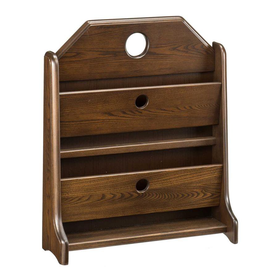 サイドテーブル テーブル 木製サイドテーブル マガジンラック ブラウン 幅50 高さ60 テーブル ミニテー..