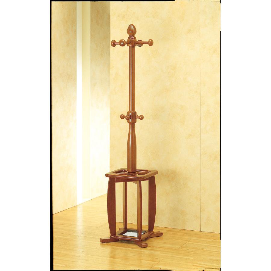 コートハンガー ポールハンガー コート掛け 木製ポールハンガー ウエンジ ハンガーラック ポールスタンド 木製ハンガー 木製 帽子掛け 玄関