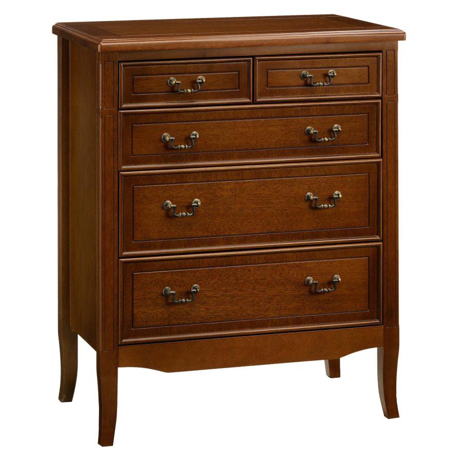 小物入れ 小物収納 チェスト リビングチェスト 木製 サイドチェスト アンティーク調 幅70cm 高さ85.5cm..