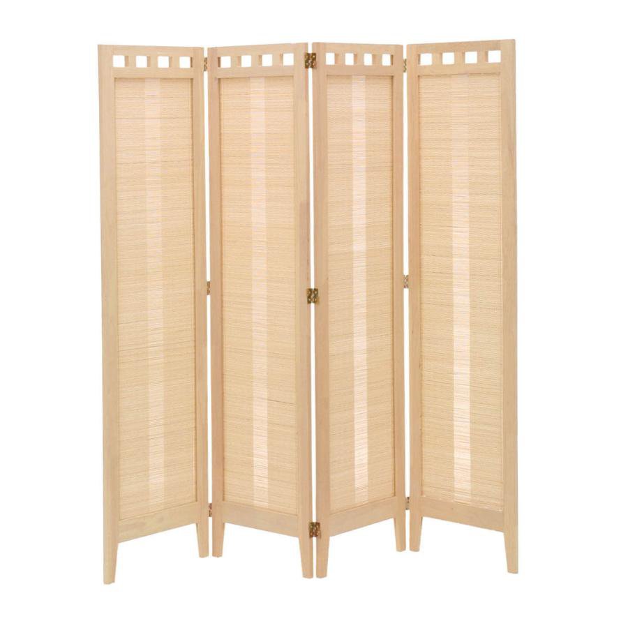 スクリーン パーテーション おしゃれ 衝立 ホワイト 4連 高さ160cm