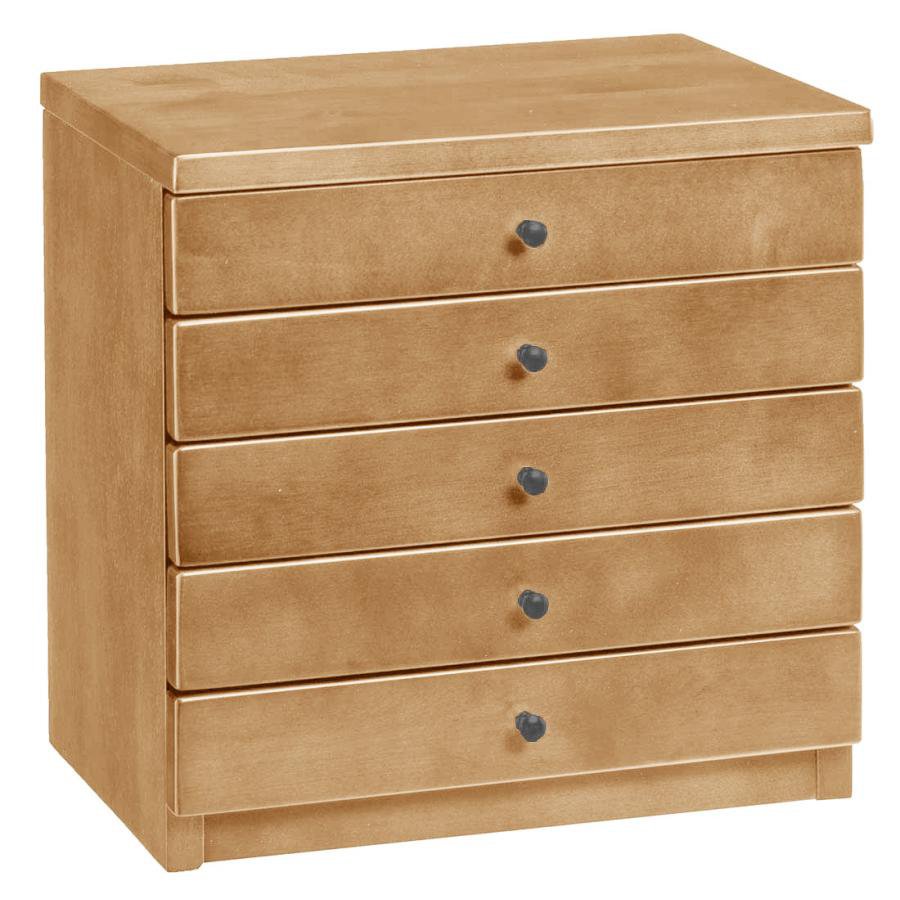 Rakuten - チェスト ミニチェスト 整理箱 引き出し 小物収納 幅38cm 5段 ナチュラル 完成品