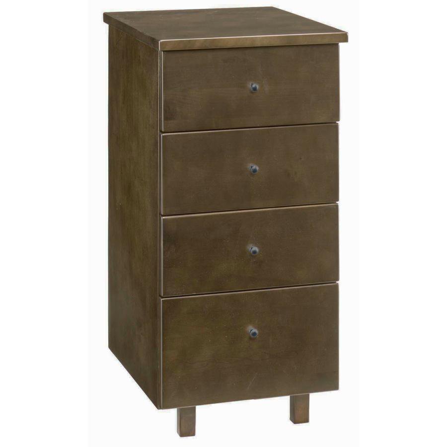 チェスト タンス 木製チェスト サイドチェスト 4段 幅36cm 高さ73cm