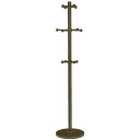 コートハンガー ポールハンガー コート掛け 木製ポールハンガー ハンガーラック ハンガーポール 木製 玄関 帽子掛け 洋服掛け スパーダ ブラウン