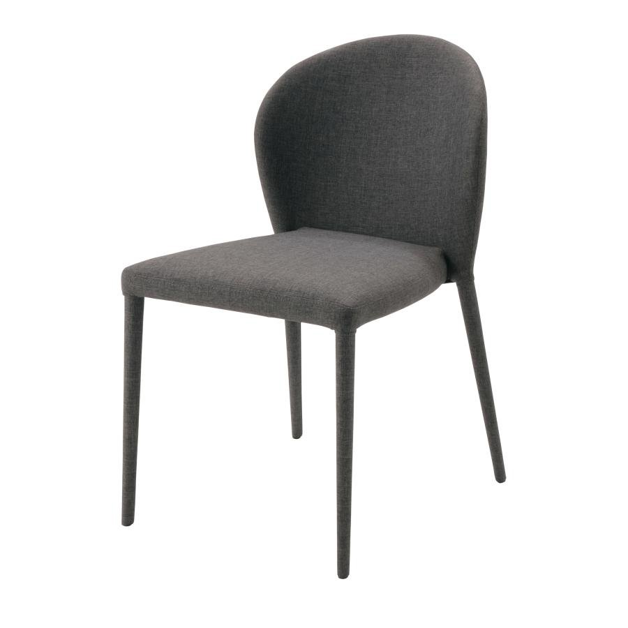 スタッキングダイニングチェア 4脚組 ダークグレー ダイニングチェア スタッキングチェア チェア 椅子 スタッキング(3.0)