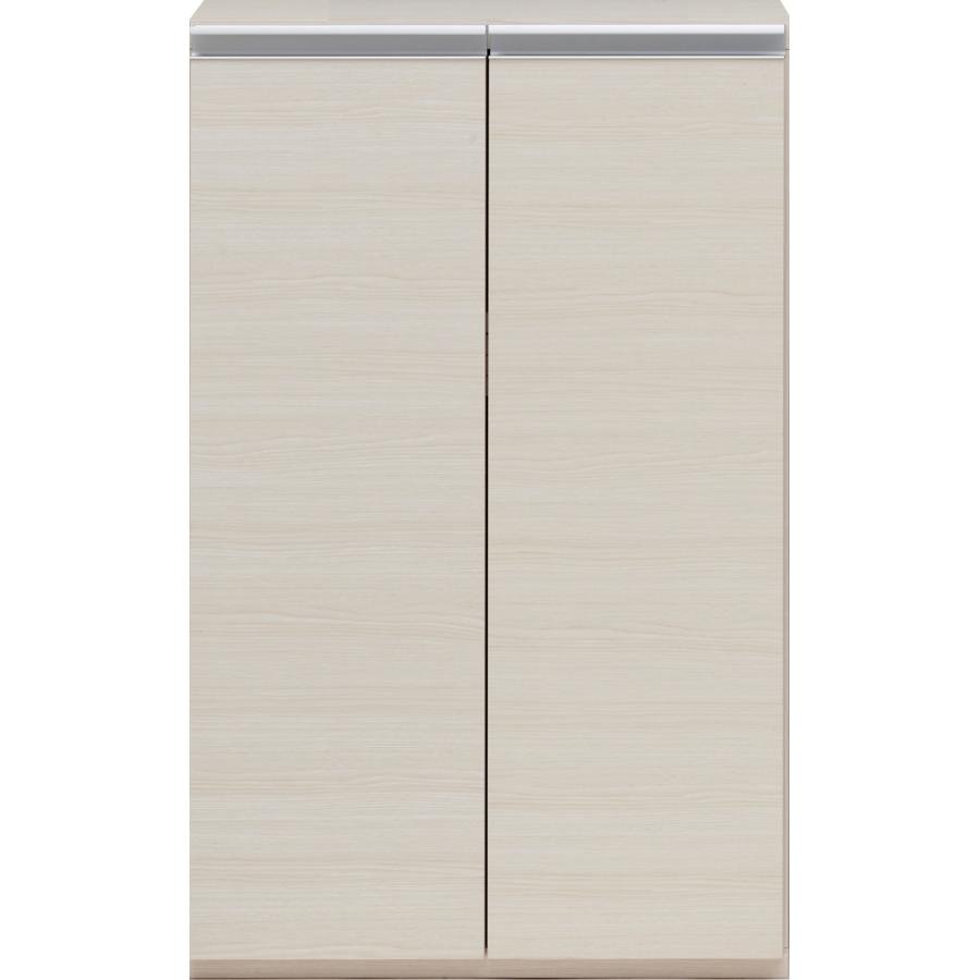 Rakuten - 靴箱 下駄箱 幅61cm 高さ96cm 全扉 ホワイトウッド シューズボックス シューズラック 靴入れ 玄関 収納 キャビネット 棚 収納庫 完成品 日本製