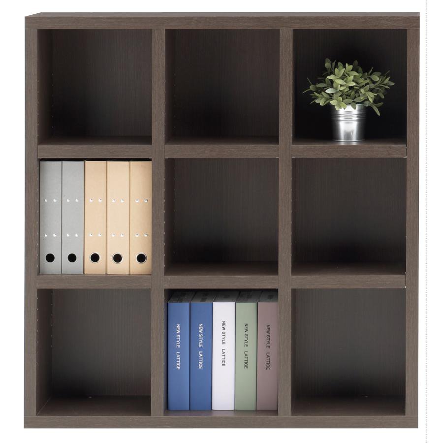 Rakuten - 本棚 書棚 棚 シェルフ 収納棚 幅109.6cm 高さ113.8cm ラック ファイルラック リビングラック レベッカオーク 完成品 日本製