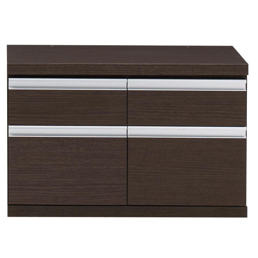 Rakuten - チェスト タンス ローチェスト 幅75cm 高さ48cm レベッカオーク ローボード ロータイプ 完成品 日本製 リビングチェスト