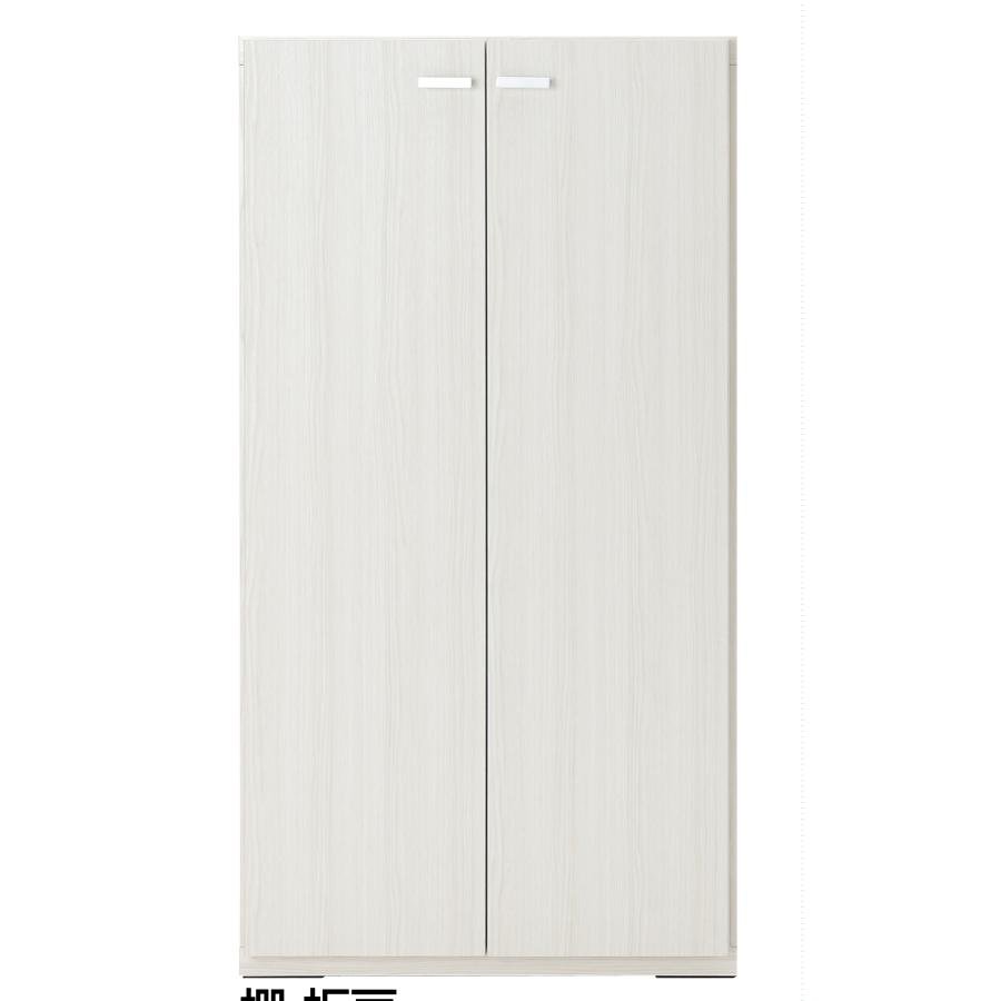 Rakuten - キャビネット サイドボード 戸棚 本棚 食器棚 リビング 板戸 幅60cm ホワイト 壁面収納 リビング収納 キッチン収納 書斎 棚 完成品 日本製