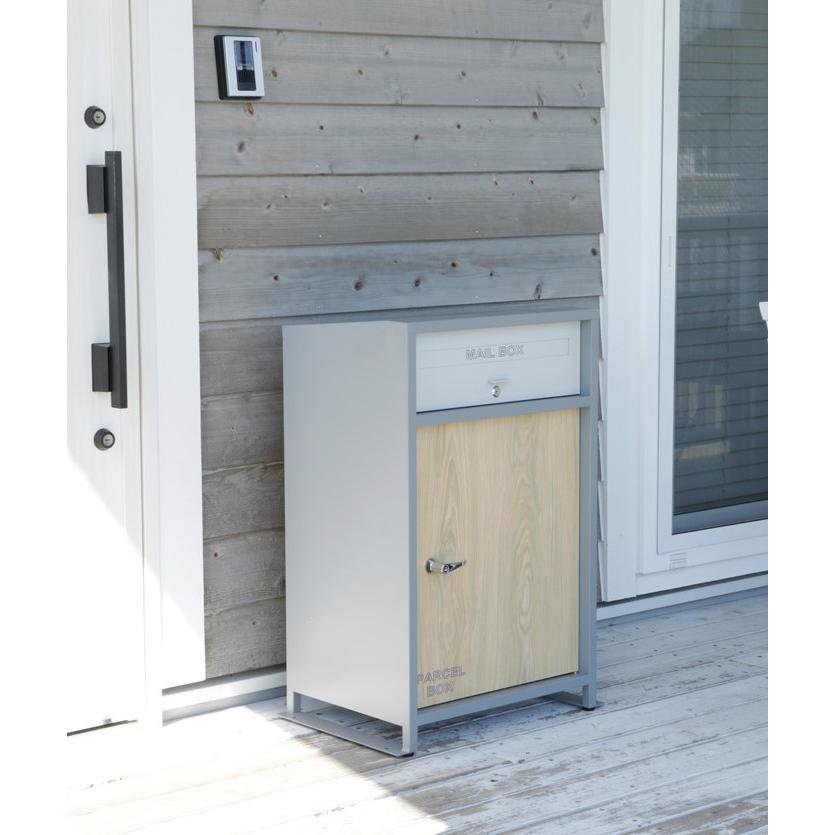 宅配ボックス 宅配BOX 不在受取 戸建 荷物受け 一戸建て用 玄関 宅配便 郵便物 宅配物 オシャレ おしゃれ