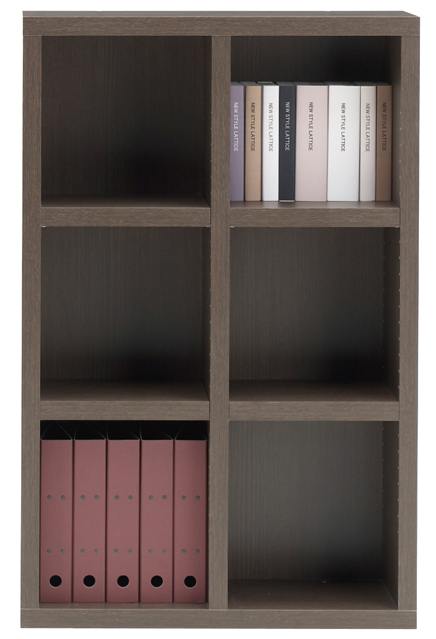 Rakuten - ラック オープンラック 幅75cm高さ114cm レベッカオーク 本棚 完成品 棚 収納 収納棚 収納ラック ブックラック 日本製