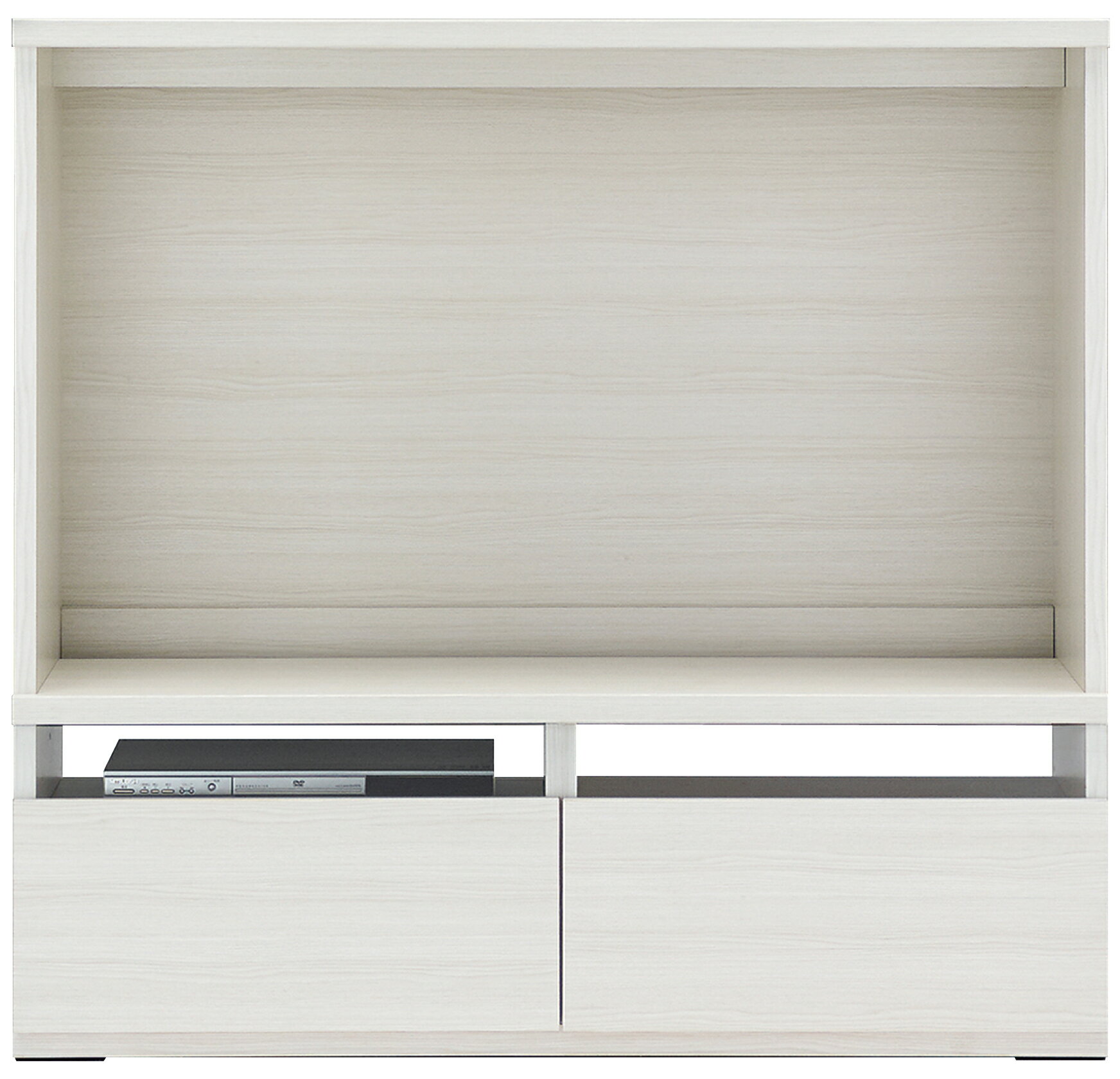 Rakuten - テレビ台 ローボード 日本製 完成品 リビング 幅120cm 壁面テレビ台 ホワイトウッド 壁面 TV台 AV収納 壁面収納 TVラック ハイボード 壁面テレビ台