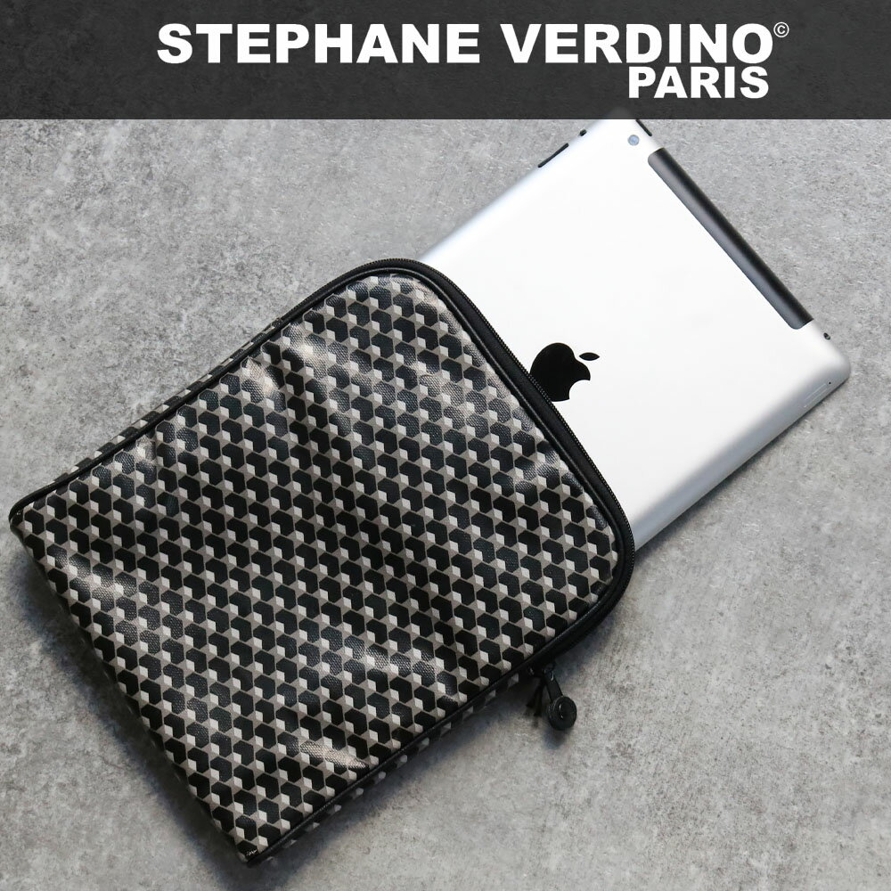 [60％OFF][送料無料]ipad ケース かわいい STEPHANE VERDINO ステファンヴェルディーノ HEXAGONE IPAD CASE レディース メンズ iPad入れ iPadケース 六角形柄 幾何学模様