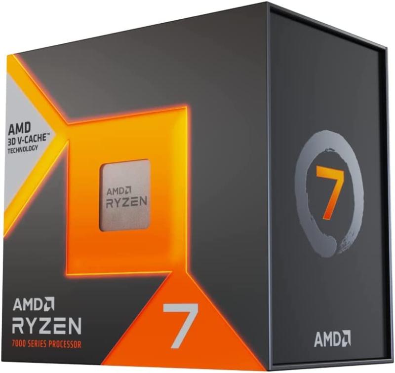 AMD Ryzen 7 7800X3D without Cooler 4.2GHz 8RA / 16Xbh 100MB 120W 100-100000910WOF ON [sAi]