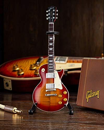 ミニチュア ギター ギブソン 1959 Les Paul Standard Cherry Sunburst AXE HEAVEN Gibson GG-120