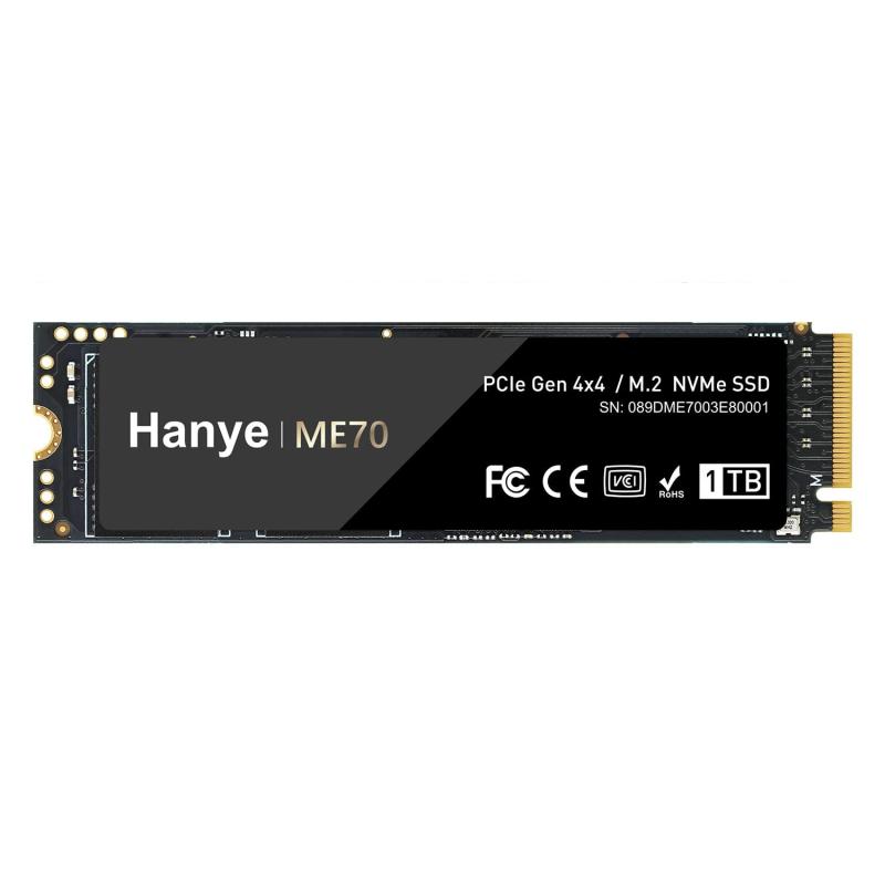 Hanye SSD PCIe Gen4x4 M.2 NVMe 2280 DRAM ME70 Ki 5N