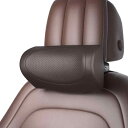 CANLER 車ヘッドレスト ネックパッド 車 首 クッション 調節可能 車用 ヘッドレスト 首枕 頚椎サポート 運転席 旅行 ドライブ