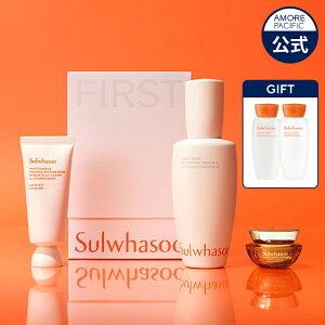 【Sulwhasoo公式】 潤燥 (ユンジョ) エッセンス 第6世代 90ml 企画セット ★潤燥(ユンジョ) エッセンス 90ml+白参(ペクサム) パック 35ml+滋陰生(ジャウムセン) クリーム 5ml【 雪花秀 / ソルファス 】 美容液 保湿 高麗人参 韓国 コスメ エイジングケア プレゼント ギフト用