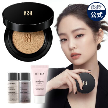 【楽天スーパーSALE限定!25%OFF】【HERA公式】【クッションファンテ】NEWブラッククッション_本品+リフィル(レフィル)SPF34/PA++_15G*2 カハー力抜群!【ヘラ】【NEW HERA Black Cushion】【マスクにつかないファンテーション】