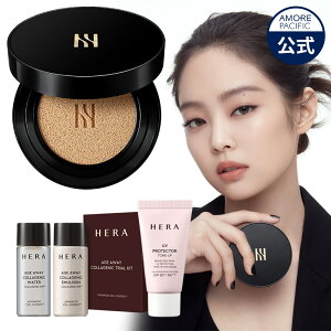 【公式】【HERA/ヘラ】【クッションファンテ】NEWブラッククッション_本品+リフィル(レフィル)SPF34/PA++_15G*2 カハー力抜群！【NEW HERA Black Cushion】【マスクにつかないファンテーション】