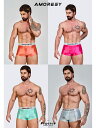 AMORESY アモレシー 公式 ボクサーショーツ 無地 夏用 UV防止 極薄 シアーSlixtex Superfine 男性下着 Pegasus ペガサスシリーズ