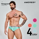 AMORESY アモレシー 公式 Vanguardメンズ下着 ブリーフ ビキニ 競パン Sliktex Classic 極薄シースル 吸湿通気 UV防止 夏用 ...