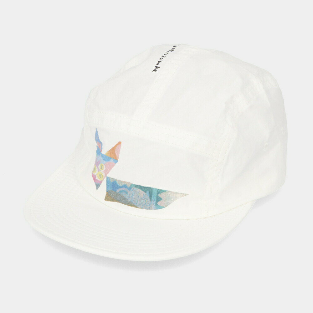 【新品】 メゾン キツネ MAISON KITSUNE キャップ 帽子 SPKNU06100 P100 UNISEX ホワイト プリント ロゴ メンズ レディース ユニセックス
