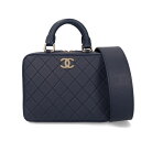 【新品】CHANEL シャネル AS1286 ショルダーバッグ レディース ハンドバッグ ココマーク ネイビー ゴールド金具