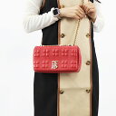 ＼お買い物マラソン／【新品】 バーバリー BURBERRY バッグ ショルダーバッグ 8020849 A1460 レディース レッド 本革 チェーンショルダ..