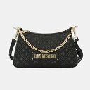 【新品】 ラブ モスキーノ LOVE MOSCHINO JC4135PP9ELA0000 ショルダーバッグ/ハンドバッグ ブラック ゴールド金具 2way ワンポイント ロゴ シンプル ミニバッグ ポシェット レディース